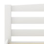 Solid white pine wood bed frame 180x200 cm by vidaXL, Beds and slatted bases - Ref: Foro24-322073, Price: 142,07 €, Discount: %