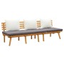 Garden sofa solid acacia wood 200x65 cm by vidaXL, Beds and slatted bases - Ref: Foro24-316263, Price: 303,24 €, Discount: %