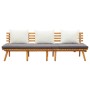 Garden sofa solid acacia wood 200x65 cm by vidaXL, Beds and slatted bases - Ref: Foro24-316263, Price: 303,24 €, Discount: %