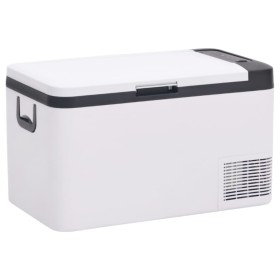 Cooler with handle made of black and white PP and PE, 25 L by vidaXL, Refrigerators - Ref: Foro24-51780, Price: 401,99 €, Dis...