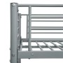 Gray metal bunk bed 90x200 cm by vidaXL, Beds and slatted bases - Ref: Foro24-287911, Price: 224,73 €, Discount: %