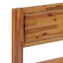 Estructura de cama de madera maciza de acacia 120x200 cm de vidaXL, Camas y somieres - Ref: Foro24-288317, Precio: 237,66 €, ...