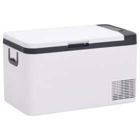 Nevera con asa PP y PE negro y blanco 18 L de vidaXL, Neveras - Ref: Foro24-51779, Precio: 310,99 €, Descuento: %