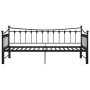 Black metal removable sofa bed frame 90x200 cm by vidaXL, Beds and slatted bases - Ref: Foro24-324758, Price: 171,09 €, Disco...