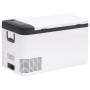 Nevera con asa PP y PE negro y blanco 18 L de vidaXL, Neveras - Ref: Foro24-51779, Precio: 309,75 €, Descuento: %