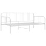 White metal sofa bed frame 90x200 cm by vidaXL, Beds and slatted bases - Ref: Foro24-324750, Price: 123,69 €, Discount: %