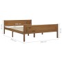 Estructura de cama madera maciza pino marrón miel 160x200 cm de vidaXL, Camas y somieres - Ref: Foro24-322114, Precio: 139,23...