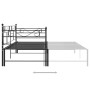 Black metal removable sofa bed frame 90x200 cm by vidaXL, Beds and slatted bases - Ref: Foro24-324770, Price: 162,78 €, Disco...