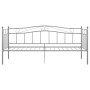 Estructura de sofá cama metal gris 90x200 cm de vidaXL, Camas y somieres - Ref: Foro24-324781, Precio: 129,76 €, Descuento: %