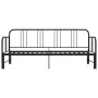 Estructura de sofá cama extraíble metal negro 90x200 cm de vidaXL, Camas y somieres - Ref: Foro24-324752, Precio: 161,00 €, D...