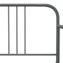 Estructura de sofá cama de metal gris 90x200 cm de vidaXL, Camas y somieres - Ref: Foro24-324751, Precio: 116,22 €, Descuento: %