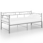 Estructura de sofá cama extraíble metal gris 90x200 cm de vidaXL, Camas y somieres - Ref: Foro24-324772, Precio: 157,47 €, De...