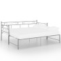 Estructura de sofá cama extraíble metal gris 90x200 cm de vidaXL, Camas y somieres - Ref: Foro24-324772, Precio: 157,47 €, De...