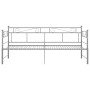 Estructura de sofá cama extraíble metal gris 90x200 cm de vidaXL, Camas y somieres - Ref: Foro24-324772, Precio: 157,47 €, De...