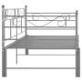 Estructura de sofá cama extraíble metal gris 90x200 cm de vidaXL, Camas y somieres - Ref: Foro24-324772, Precio: 157,47 €, De...