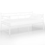 Estructura de sofá cama extraíble metal blanco 90x200 cm de vidaXL, Camas y somieres - Ref: Foro24-324771, Precio: 153,36 €, ...