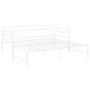 Estructura de sofá cama extraíble metal blanco 90x200 cm de vidaXL, Camas y somieres - Ref: Foro24-324771, Precio: 153,36 €, ...