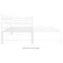 Estructura de sofá cama extraíble metal blanco 90x200 cm de vidaXL, Camas y somieres - Ref: Foro24-324771, Precio: 153,36 €, ...