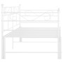 Estructura de sofá cama extraíble metal blanco 90x200 cm de vidaXL, Camas y somieres - Ref: Foro24-324771, Precio: 153,36 €, ...