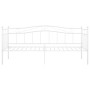 Estructura de sofá cama metal blanco 90x200 cm de vidaXL, Camas y somieres - Ref: Foro24-324780, Precio: 144,70 €, Descuento: %