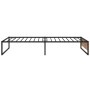 Schwarzer Metallbettrahmen 90x200 cm von vidaXL, Betten und Lattenroste - Ref: Foro24-324813, Preis: 129,28 €, Rabatt: %