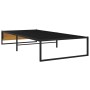 Estructura de cama de metal negra 90x200 cm de vidaXL, Camas y somieres - Ref: Foro24-324813, Precio: 132,74 €, Descuento: %