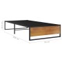 Estructura de cama de metal negra 90x200 cm de vidaXL, Camas y somieres - Ref: Foro24-324813, Precio: 132,74 €, Descuento: %