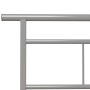 Estructura de cama de metal gris 90x200 cm de vidaXL, Camas y somieres - Ref: Foro24-324822, Precio: 102,22 €, Descuento: %