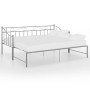 Estructura de sofá cama extraíble de metal gris 90x200 cm de vidaXL, Camas y somieres - Ref: Foro24-324778, Precio: 164,02 €,...