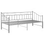 Estructura de sofá cama extraíble de metal gris 90x200 cm de vidaXL, Camas y somieres - Ref: Foro24-324778, Precio: 173,99 €,...