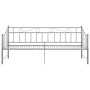 Estructura de sofá cama extraíble de metal gris 90x200 cm de vidaXL, Camas y somieres - Ref: Foro24-324778, Precio: 173,99 €,...