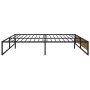 Schwarzer Metallbettrahmen 160x200 cm von vidaXL, Betten und Lattenroste - Ref: Foro24-324817, Preis: 114,45 €, Rabatt: %