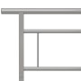 Gray metal bed frame 140x200 cm by vidaXL, Beds and slatted bases - Ref: Foro24-324831, Price: 88,20 €, Discount: %