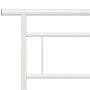 White metal bed frame 140x200 cm by vidaXL, Beds and slatted bases - Ref: Foro24-324830, Price: 88,99 €, Discount: %