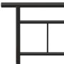 Black metal bed frame 180x200 cm by vidaXL, Beds and slatted bases - Ref: Foro24-324835, Price: 119,16 €, Discount: %