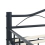 Black steel bed frame 180x200 cm by vidaXL, Beds and slatted bases - Ref: Foro24-285290, Price: 165,52 €, Discount: %