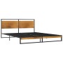 Estructura de cama de metal 160x200 cm de vidaXL, Camas y somieres - Ref: Foro24-324866, Precio: 166,99 €, Descuento: %