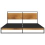 Estructura de cama de metal 160x200 cm de vidaXL, Camas y somieres - Ref: Foro24-324866, Precio: 166,99 €, Descuento: %