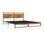 Estructura de cama de metal 160x200 cm de vidaXL, Camas y somieres - Ref: Foro24-324866, Precio: 166,99 €, Descuento: %