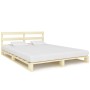 Estructura de cama de palés madera maciza de pino 180x200 cm de vidaXL, Camas y somieres - Ref: Foro24-285246, Precio: 166,81...