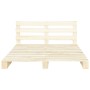 Estructura de cama de palés madera maciza de pino 180x200 cm de vidaXL, Camas y somieres - Ref: Foro24-285246, Precio: 166,81...