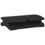 Reposapiés negro 43,5x32,5x10,5 cm de vidaXL, Otomanas - Ref: Foro24-51729, Precio: 25,59 €, Descuento: %