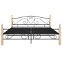 Estructura de cama de metal 200x200 cm de vidaXL, Camas y somieres - Ref: Foro24-324945, Precio: 155,70 €, Descuento: %