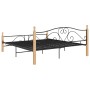 Estructura de cama de metal 200x200 cm de vidaXL, Camas y somieres - Ref: Foro24-324945, Precio: 155,70 €, Descuento: %