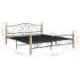 Estructura de cama de metal 200x200 cm de vidaXL, Camas y somieres - Ref: Foro24-324945, Precio: 155,70 €, Descuento: %