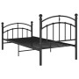 Metal bed frame 90x200 cm by vidaXL, Beds and slatted bases - Ref: Foro24-324967, Price: 128,49 €, Discount: %