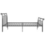 Schwarzer Metallbettrahmen 180x200 cm von vidaXL, Betten und Lattenroste - Ref: Foro24-325045, Preis: 167,99 €, Rabatt: %