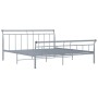 Graues Metallbettgestell 180x200 cm von vidaXL, Betten und Lattenroste - Ref: Foro24-325047, Preis: 148,99 €, Rabatt: %