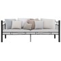 Estructura de cama de metal negro 90x200 cm de vidaXL, Camas y somieres - Ref: Foro24-286135, Precio: 135,46 €, Descuento: %