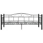 Estructura de cama de metal negro 90x200 cm de vidaXL, Camas y somieres - Ref: Foro24-286135, Precio: 135,46 €, Descuento: %